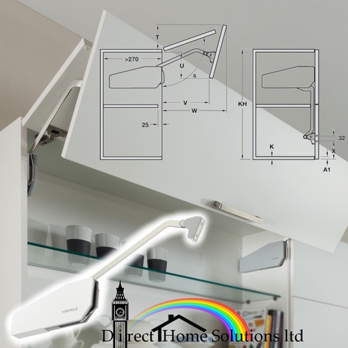 Hafele fold lift fitting - hafele, bi-fold